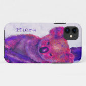 lila Koala iphone Kasten Case-Mate iPhone Hülle (Rückseite (Horizontal))