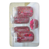 Lila Kohl Badematte (Vorderseite Vertikal)