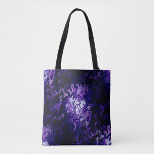 Lila Kohl-Flecken… Tasche