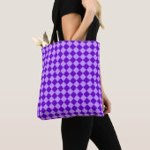 Lila Kombination Diamantmuster von STaylor Tasche (Von Nahem)