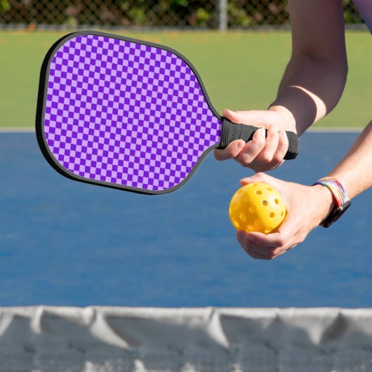 Lila Kombinationskarton von STaylor Pickleball Schläger (InSitu)