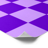 Lila Kombinationsklassische Prüfungsplatine von ST Poster (Ecke)