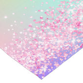 Lila Komfetti Kurzer Tischläufer (Ecke)