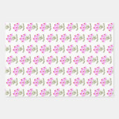 Lila Kon-Wrapping-Papierblätter Geschenkpapier Set (Vorderseite 3)