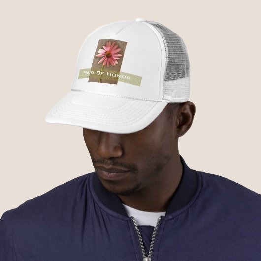 Lila Kone Blume Echinacea purpurea Truckerkappe (Beispiel)