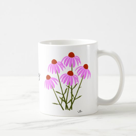 Lila Konferenzteilnehmer Kaffeetasse (Rechts)