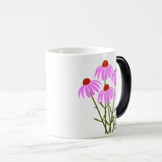 Lila Konferenzteilnehmer Verwandlungstasse (VorderseiteRechts)