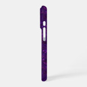 Lila Konfetti iPhone Hülle (Linke Seite)