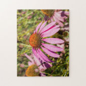Lila Konflower Jigsaw Puzzle (Vertikal)