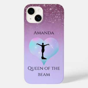 Lila Königin der Bamgymnastik Personalisiert Case-Mate iPhone 14 Hülle