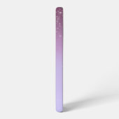 Lila Königin der Bamgymnastik Personalisiert Samsung Galaxy Hülle (Linke Seite)