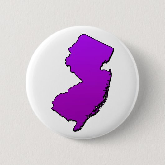 Lila Kontur New Jersey Button (Vorderseite)