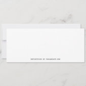 Lila Konzert-Einladung zur Kinderdusche Einladung (Rückseite)