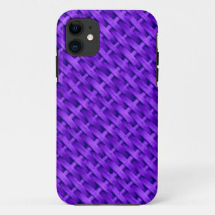Lila Korb Kunst Grafikdesign iPhone 11 Hülle