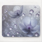 Lila Kosmos in Wasser Mousepad (Vorne)
