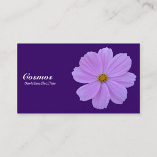 Lila Kosmos - Tief Lila 330066 Visitenkarte