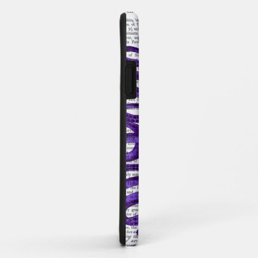 Lila Krake Case-Mate iPhone Hülle (Hinten/Rechts)