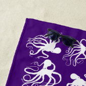 Lila Kraken - Badetuch (Beispiel)