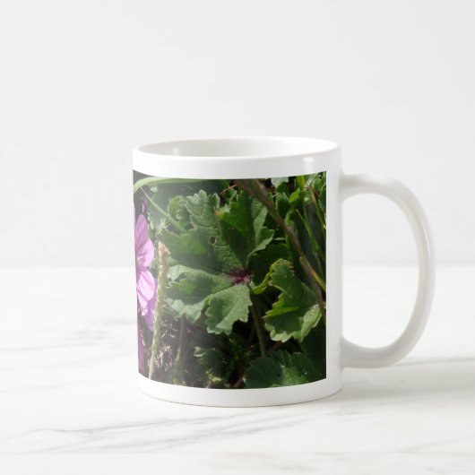 Lila Kranesbill Kaffeetasse (Rechts)