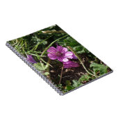 Lila Kranesbill Notizblock (Rechte Seite)