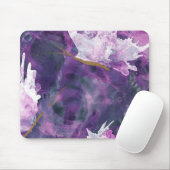 Lila Krause-Mausunterlage Mousepad (Mit Mouse)