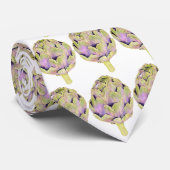 Lila Krawatte (Gerollt)