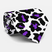 lila Krawatte der kreativen Kuh (Gerollt)