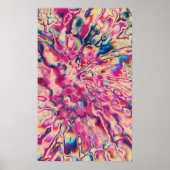 Lila Krawatte-Dye #2-Poster Poster (Vorne)