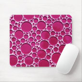 Lila Kreis-Entwurf Mousepad (Mit Mouse)