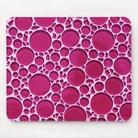 Lila Kreis-Entwurf Mousepad (Vorne)