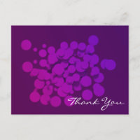 Lila Kreise Abstrakter Hintergrund Vielen Dank