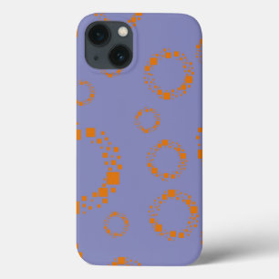 lila Kreisquadrate Case-Mate iPhone Hülle