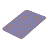 lila Kreisquadrate Magnet (Linke Seite)