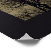 Lila Kreuz Poster (Ecke)