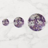 Lila Kreuz und Glaube Konfetti (Rückseiten)