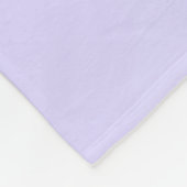 Lila Kreuze Fleecedecke (Ecke)