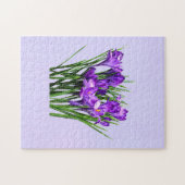 Lila Kreuze Puzzle (Horizontal)