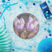 LILA KREUZUNGEN PAPPTELLER (Party)