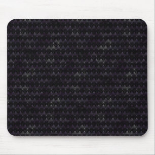 Lila Kristallalien-Haut Mousepad