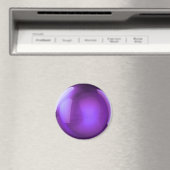 Lila Kristallball Magnet (In Situ (Geschirrspüler))