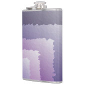 Lila Kristalle Flachmann (Links)