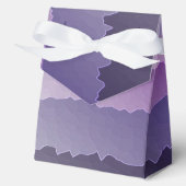 Lila Kristalle Geschenkschachtel (Vorderseite)