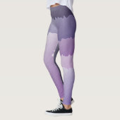 Lila Kristalle Leggings (Links)