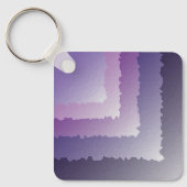 Lila Kristalle Schlüsselanhänger (Vorderseite)