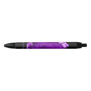 Lila Kristallstift Kugelschreiber