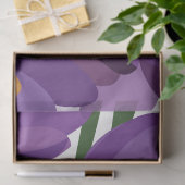 Lila Krokus Blüten Seidenpapier (Geschenk)