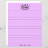 Lila Kronenstationerie (Vorne/Hinten)