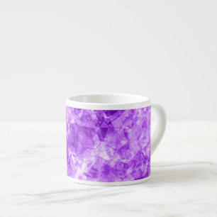 Lila Krummstoff Espressotasse