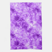 Lila Krummstoff Küchentuch (Vertikal)