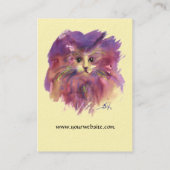 Lila KÜCHE, KITTKÜSTENPORTRAL Visitenkarte (Rückseite)